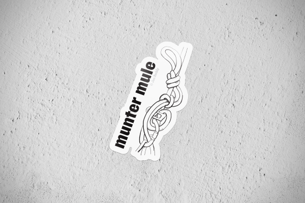 Munter Mule Sticker