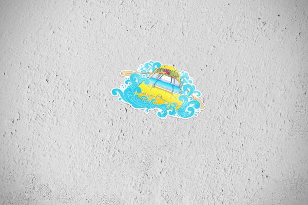 Raft Sticker