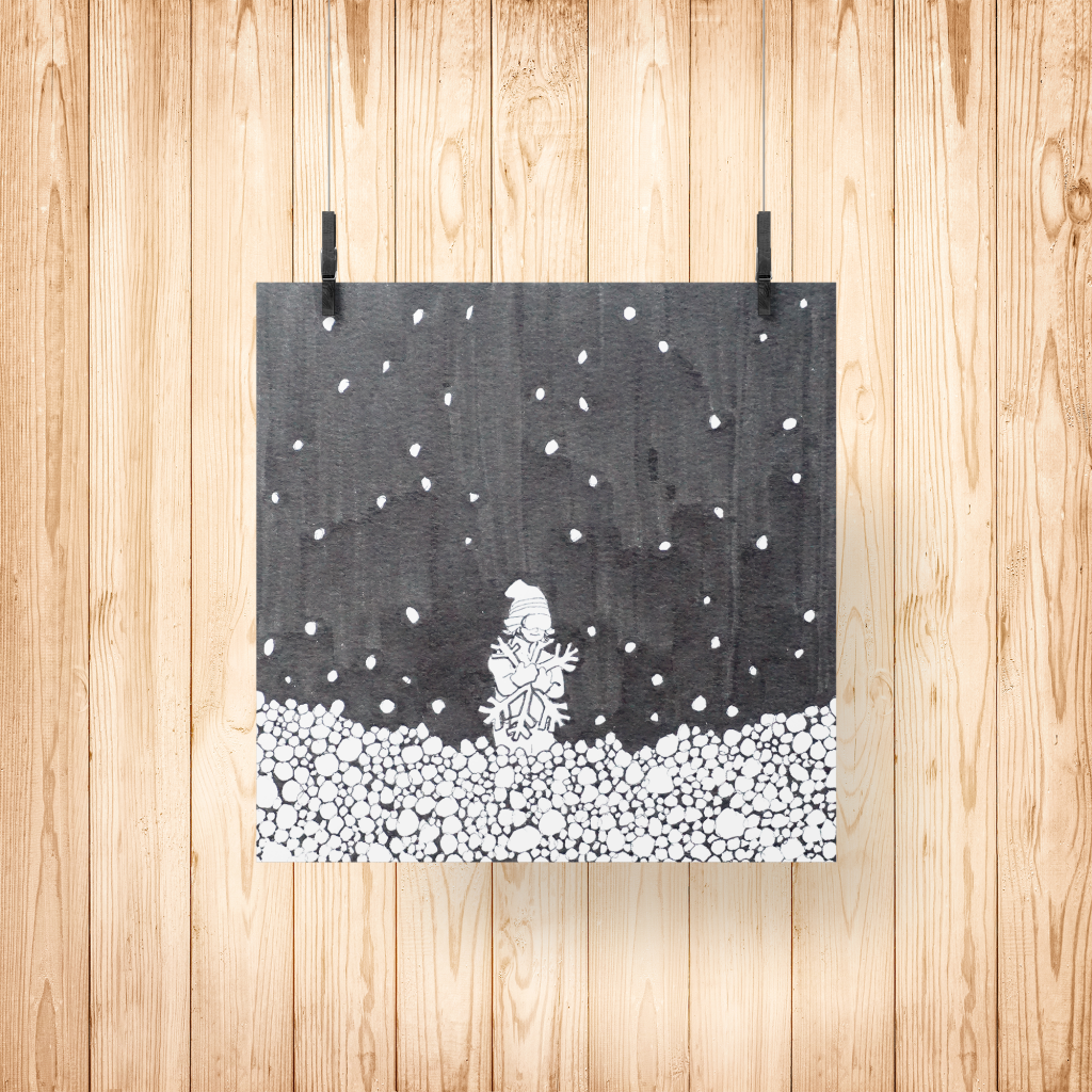 Jen Reddy She Loves Snow - Jen Reddy Ink
