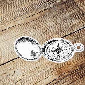 Be Wild Be Free Compass