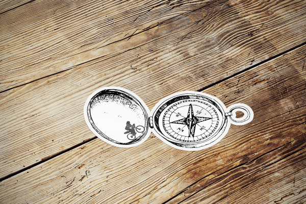 Be Wild Be Free Compass
